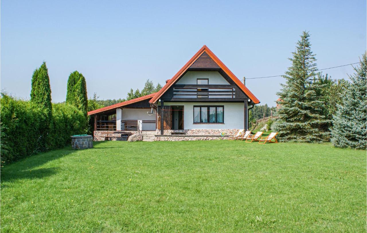 4 Bedroom Amazing Home In Biskupiec Biesowko Exterior foto